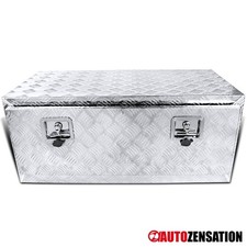 36 Heavy Duty Aluminum Tool Box Truck Storage Trunk Trailer Flat Bed Underbody