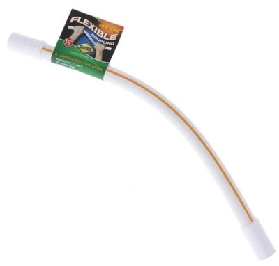 Box of 10 - Dura Plastic 28502 Flexible Coupling, 1/2'' Diameter. 18'' Long