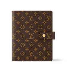 LOUIS VUITTON Monogram Agenda GM Day Planner Cover R20106 Auth New w/Box - Fast