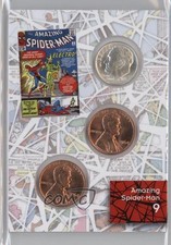 2017 Fleer Ultra Marvel Spider-Man Coin Cards Amazing Spider-Man #9 #CC6 01hi