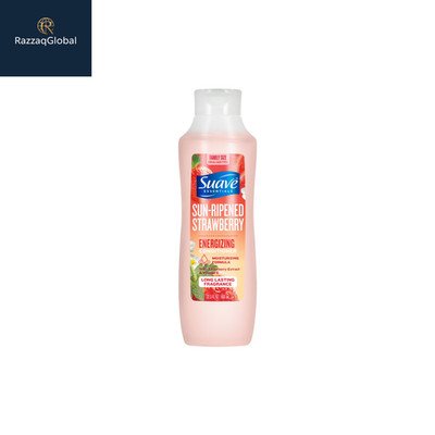 Suave Sun-Ripened Strawberry Conditioner with Strawberry Extract Vitamin E, 22OZ