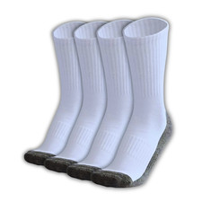 Anti Odor Work Crew Socks Men Breathable Moisture Wicking Choose 1 2 4 Pairs