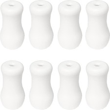 20pcs White Plastic Cord Tassel Window Blind Cord Knobs Drops Pull End for