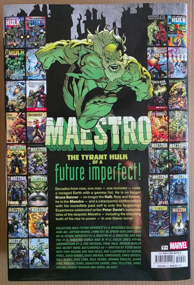 Hulk Maestro by Peter David Omnibus Near Mint Direct Market variant 2023 - Image 2 of 2
