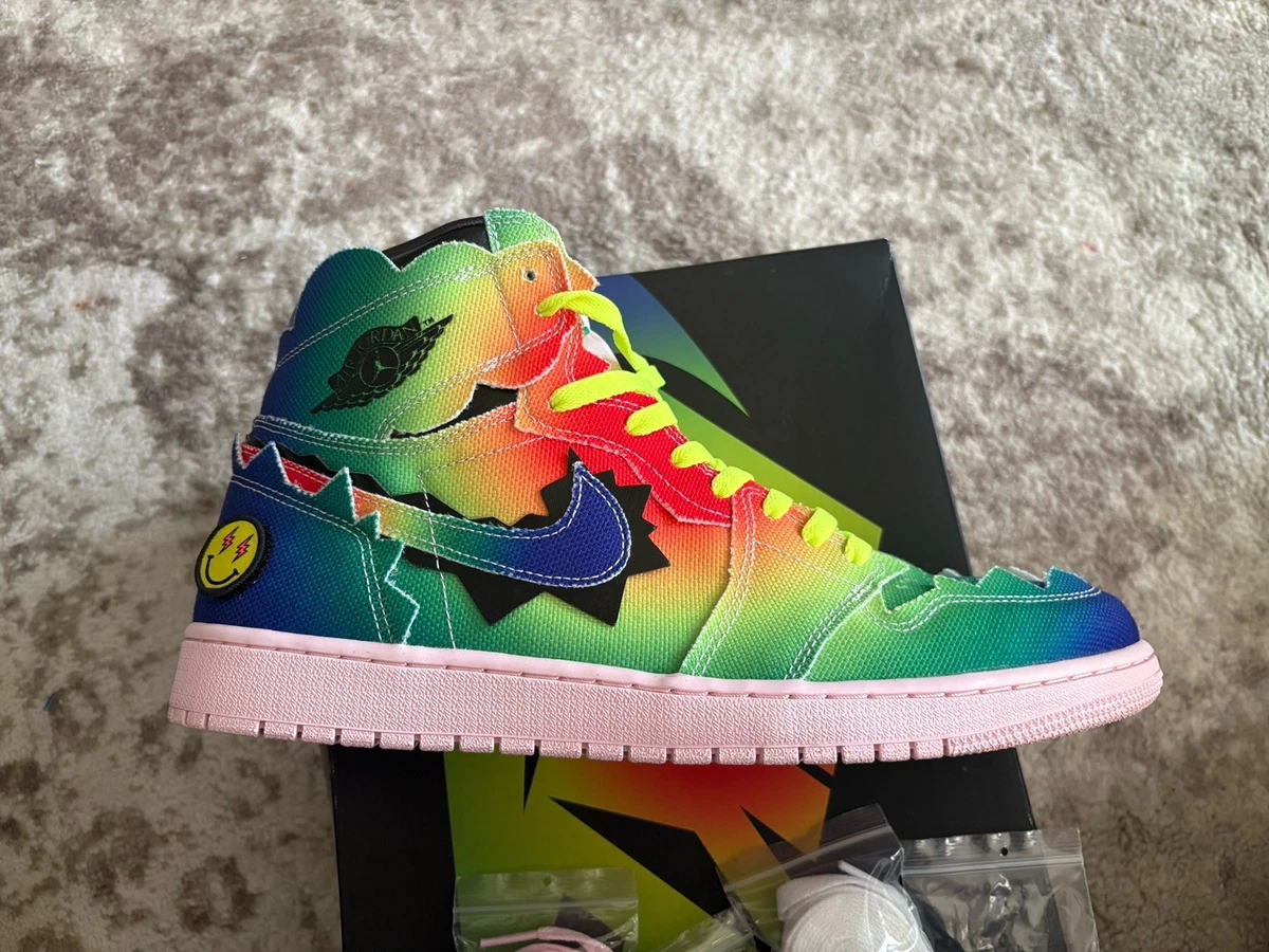 Jordan 1 Retro OG High x J Balvin Tie Dye for Sale | Authenticity