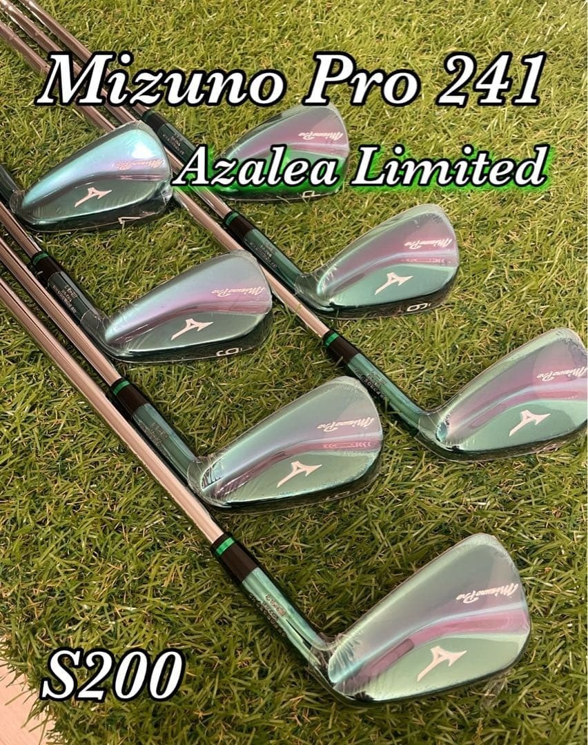 Mizuno Pro 241 Azalea Limited Iron set 4-pw / Dynamic Gold S200