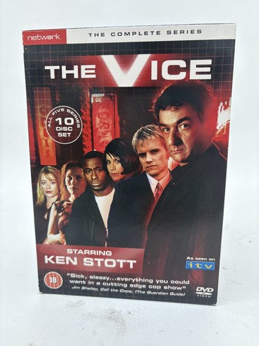 The Vice Complete Series DVD Box Set 10 Discs Ken Stott ITV