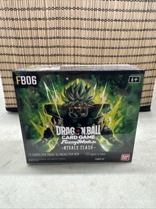 dragon ball fb06 booster box DBS-FB06 Rivals Clash (2025) offering a wide variety of cards to enhance your deck and gameplay experience NEW* Fusion World Rivals Clash