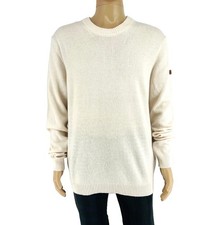 Camel Active Men Beige 100% Wool Crew Neck Sw...