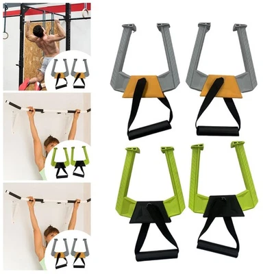 2x Barre de traction portable Équipement de gym à domicile portable pour - Photo 1/2