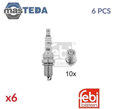 13427 ZÜNDKERZE ZÜNDKERZEN FEBI BILSTEIN 6PCS NEU OE QUALITÄT