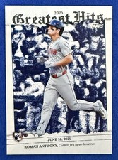 2026 Topps Series 1 - 2025 Greatest Hits Roman Anthony #GH-26 (RC)