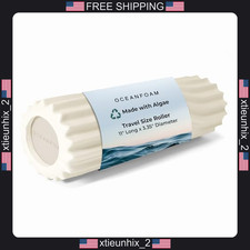 Travel Foam Roller 11-inch High-Density Firm Massage for Muscle Relief