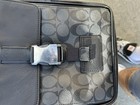 The Coach Crossbody Bag In Black Front Clip Pocket and Big Zipper Closure — photo 6