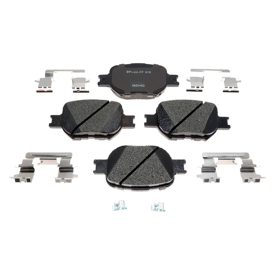 Rotores de freno delanteros traseros y pastillas de freno de cerámica para Toyota Celica 2000-2005 Foto 2 de 4