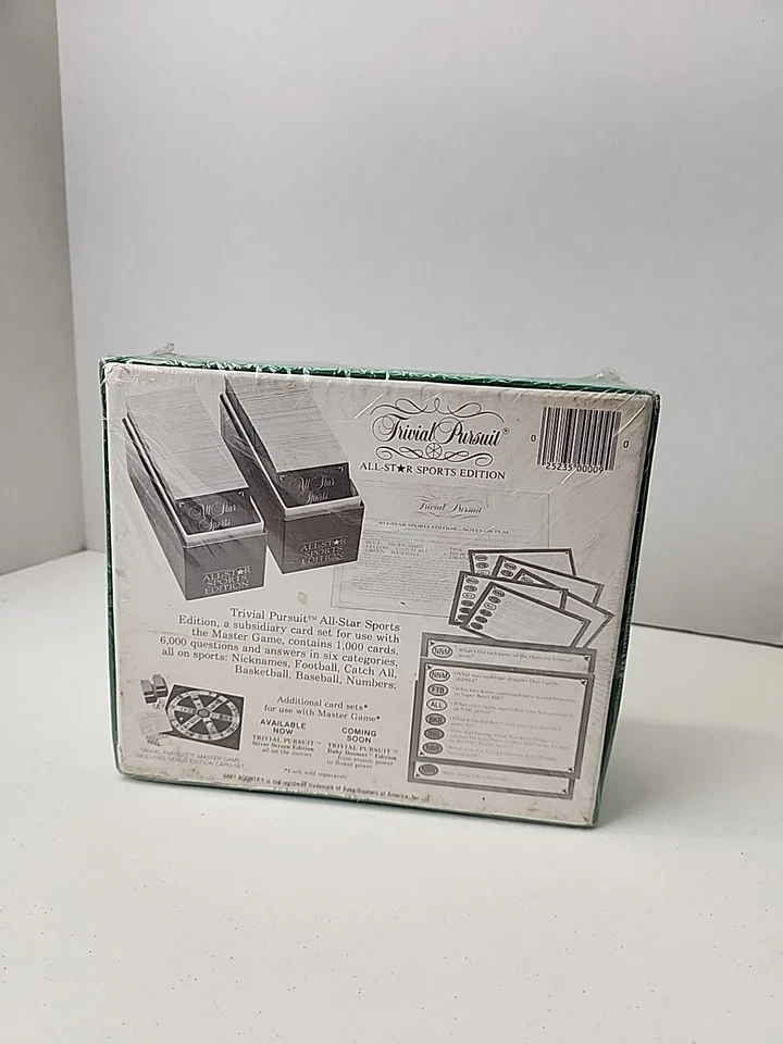 Trivial Pursuit ALL STAR SPORTS Edition , Subsidiary Card Set , New - Image 2 of 2