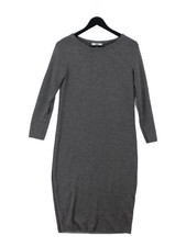 Uniqlo T-Shirt Midi Dress L in Grey
