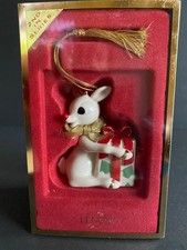 LENOX RUDOLPH ORNAMENT 2ND IN SERIES