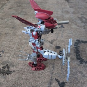 Lego Bionicle Mistika 8689 Toa Tahu AS-IS Missing Ammo