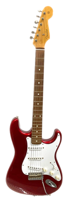 Fender Japan Stratocaster Guitar ST62-58US Candy Apple Red Made in