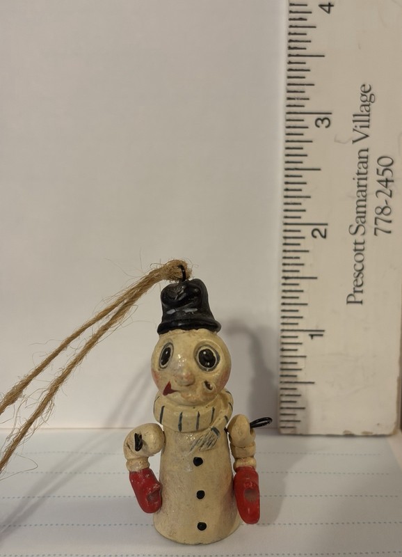 Vintage Delicate Tiny Very Old Christmas Ornament