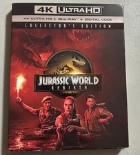 Jurassic World Rebirth - Collector's Edition 4K Ultra HD / Blu-ray / Slip - NEW
