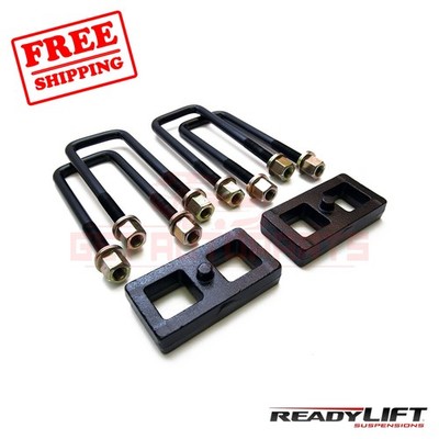ReadyLift Suspension Leaf Spring Block Kit Rear 1'' lift for GMC C1500 1988-1998