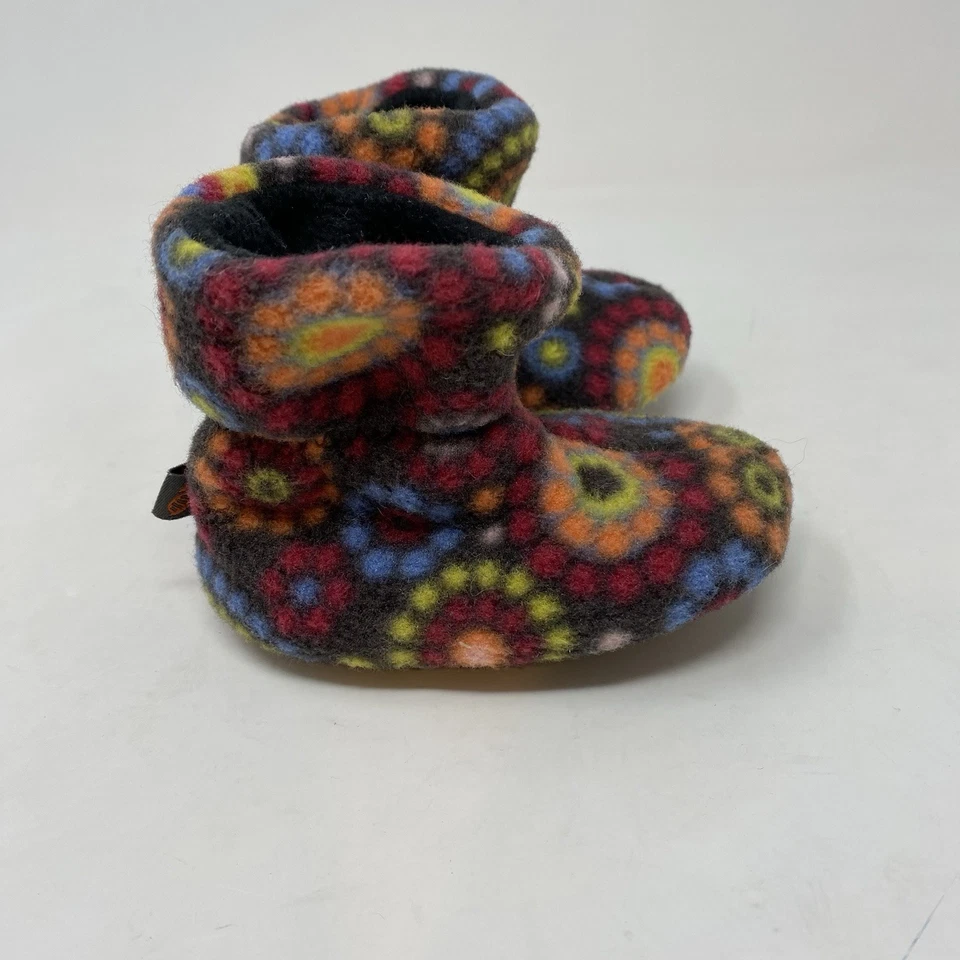 Bellota 6-12m Meses Infante Bebé Niñas Unisex Polar Botín Zapatillas Flores Foto 2 de 4