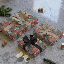 Gift Wrapping Paper Rolls, 1pc