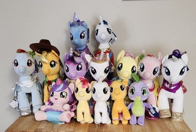 Rare Build A Bear My Little Pony Full Outfits Tags Talking Flurry Heart Plush
