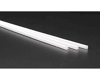 Evergreen Scale Models Square Tubing 3/16'' (3) [EVG253]