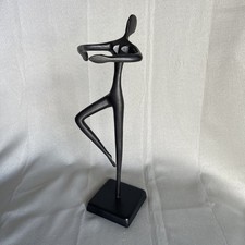 Bailarina Bodrul Khalique Bronce Bailarina Ballet Escultura 11.25” Abstracto MCM De Colección