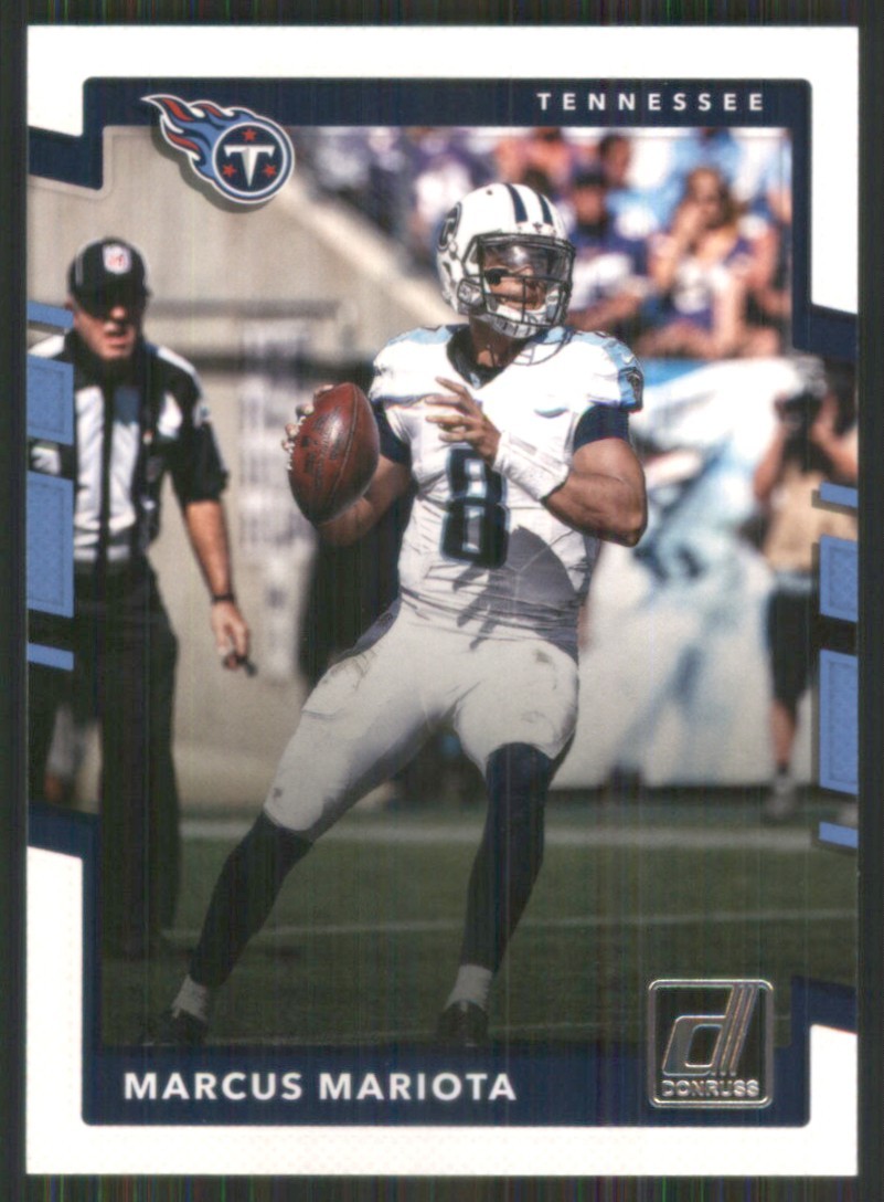 2017 Donruss #214 Marcus Mariota Tennessee Titans 50233