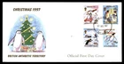 Mayfairstamps British Antarctic Territory FDC 1997 Christmas Penguins Combo Firs
