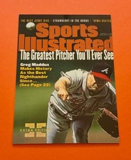 1997 Fleer Sports Illustrated Extra Edition Classic Covers Greg Maddux #/500