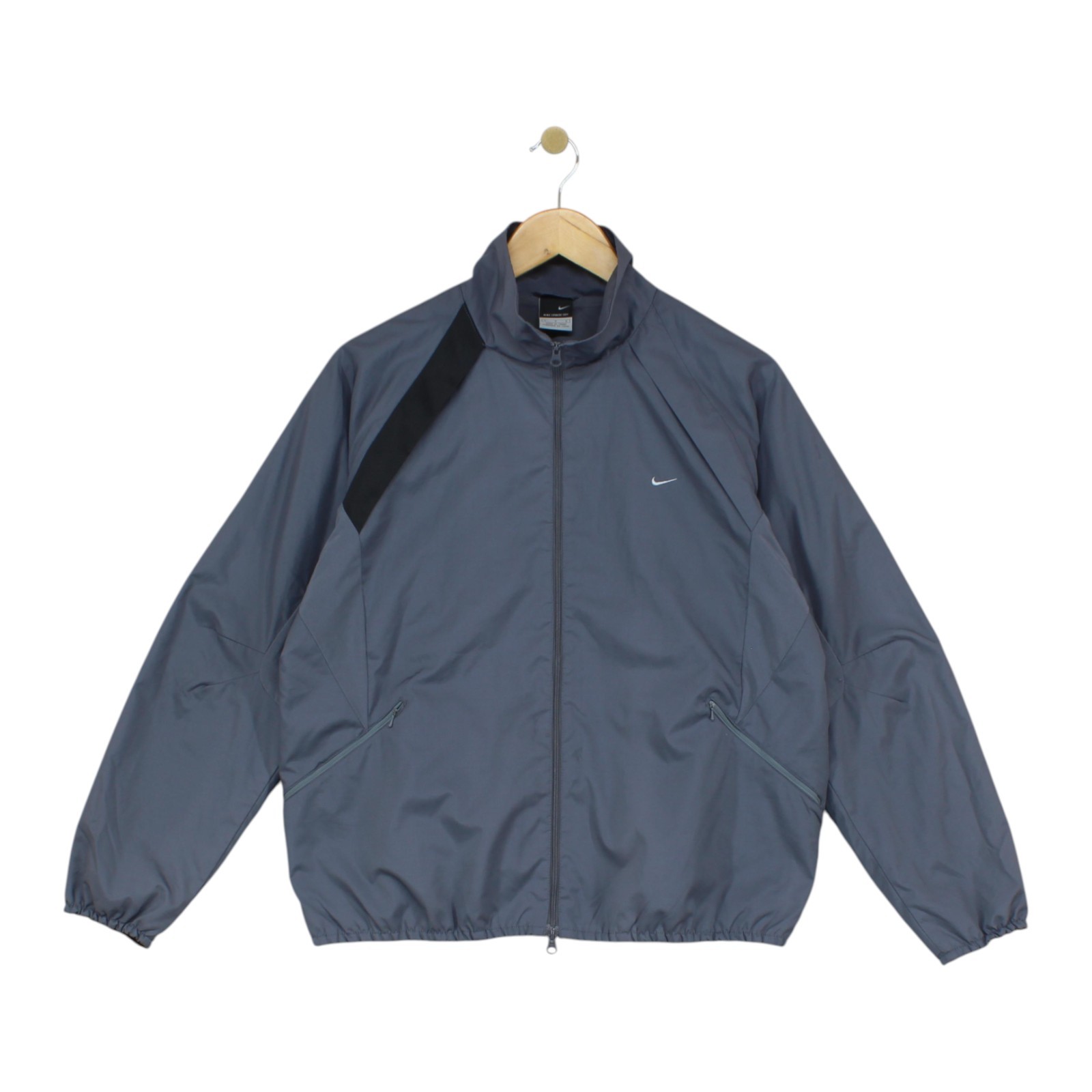 SACAI X NIKE Giacca a vento Nike vintage donna taglia L grigia sfera asciutta full zip