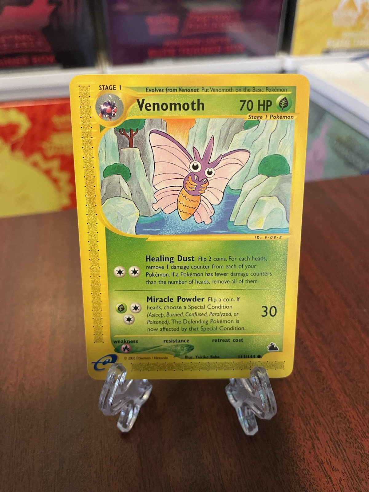 Venomoth 111/144 Skyridge Regular NM