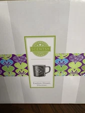 Scentsy Explore, Dream, Discover Blue Camping Mug Design Wax Warmer