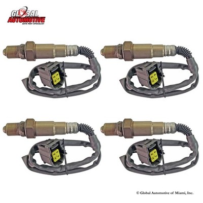 Set of 4 Bosch Oxygen O2 Sensor for 2007 2008 2009 Chrysler Aspen V8 4.7L 5.7L