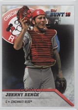 2016 Topps Bunt Johnny Bench #185 HOF o6n