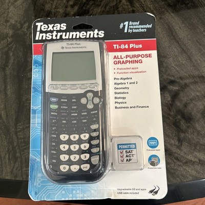 Texas Instruments TI-84 Plus All-Purpose Graphing Calculator. ( T 21 )