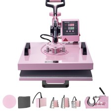 Heat Press Machine 15 x 15 inch 8 in 1 Heat Transfer Machine 6-30 oz Tumbl