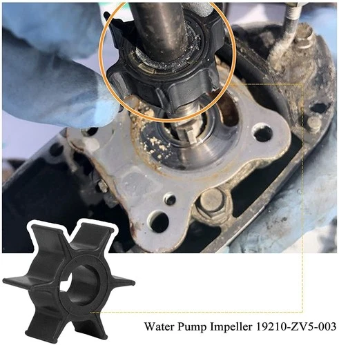 Water Pump Impeller Repair Kit For Honda outboard 40 50 hp BF40A/D BF50A/D 06193 - Picture 8 of 14