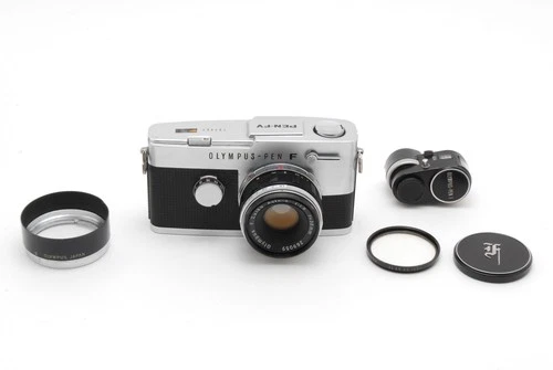 【N MINT+++ Meter Works】Olympus Pen FV 35mm SLR Film Camera 38mm f/1.8 Lens