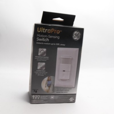 GE In-Wall Motion-Sensing Switch with Vacancy Option 11927