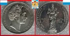 DOUBLE GULDEN TWO 2 GULDEN 1855 MARIAN COLUMN * MAXIMILIAN II. King of Bavaria XF