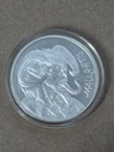 1 Oz Silver Round Naughty & Nice Santa & Krampus .999 AG