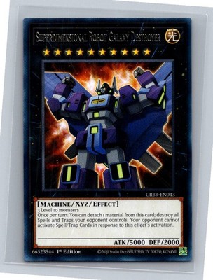 Superdimensional Robot Galaxy Destroyer 1st Edition CRBR-EN043 Crossover Breaker