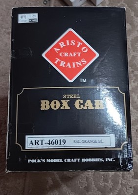 Empty Aristo-Craft G Scale Box Box Car SAL Orange Blossom Special -