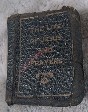 Vtg Child's Bible The Life of Jesus Bible Prayer Book Cecil Carpenter 1932 READ